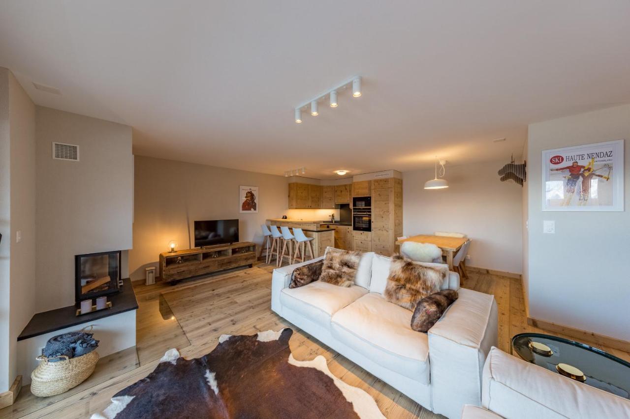 Nendaz 2 Bedroom Apartment - Close Ski Lift - R27 Exteriér fotografie